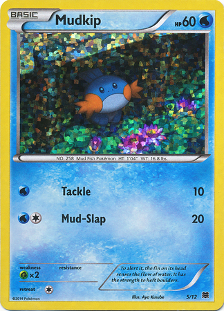 Mudkip Pokemon Kaart