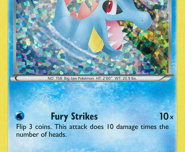Totodile Pokemon Kaart