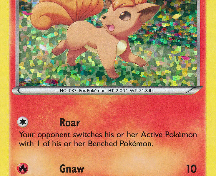 Vulpix Pokemon Kaart