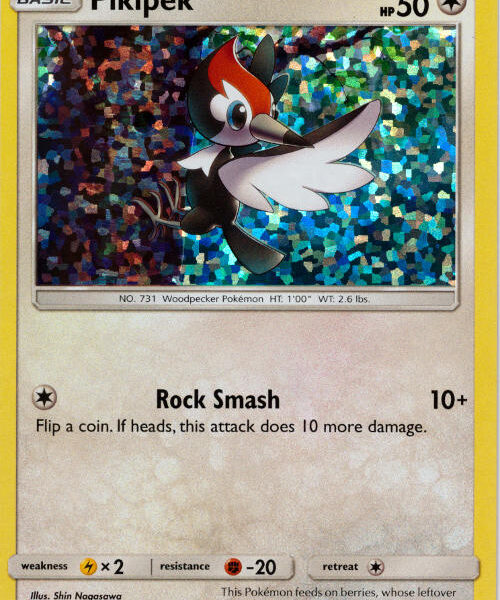 Pikipek Pokemon Kaart
