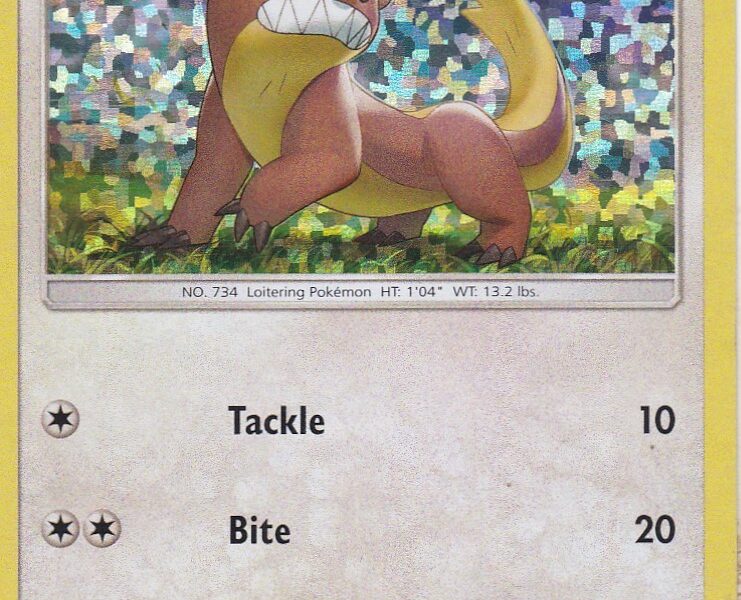 Yungoos Pokemon Kaart