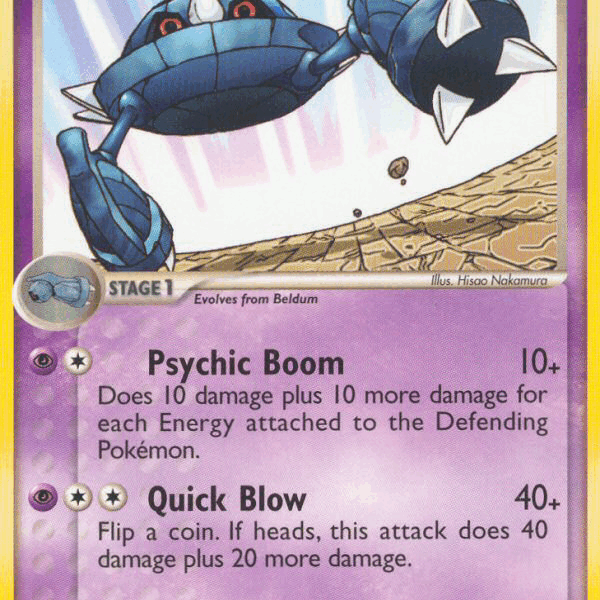 Metang Pokemon Kaart