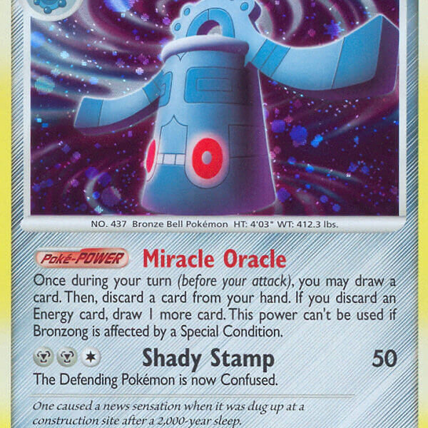 Bronzong Pokemon Kaart
