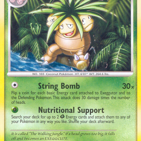 Exeggutor Pokemon Kaart