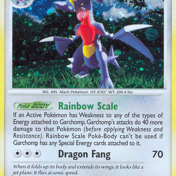 Garchomp Pokemon Kaart