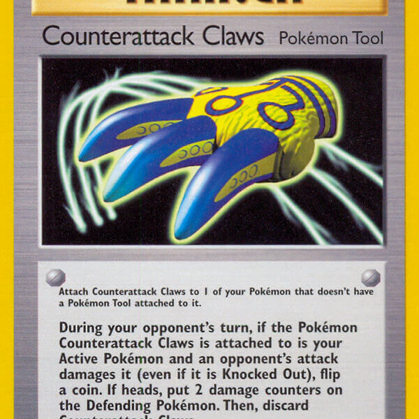 Counterattack Claws Pokemon Kaart