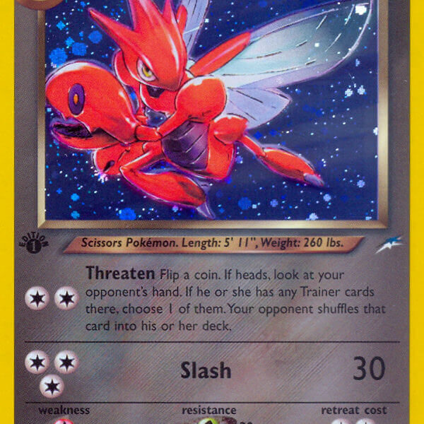 Dark Scizor Pokemon Kaart