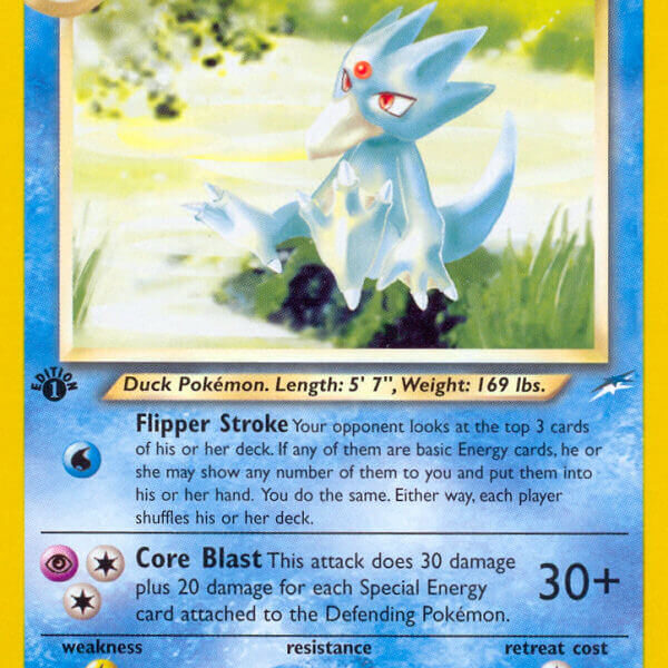 Light Golduck Pokemon Kaart