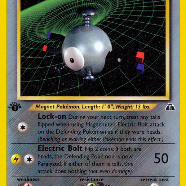 Magnemite Pokemon Kaart