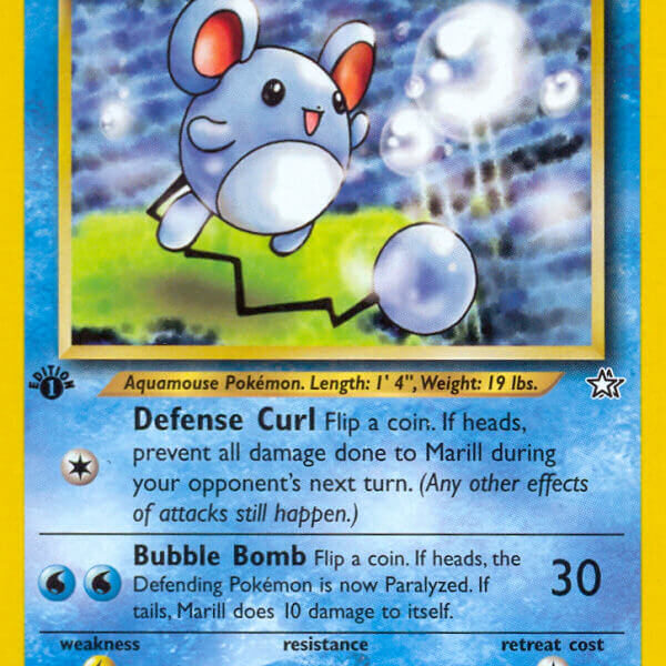 Marill Pokemon Kaart
