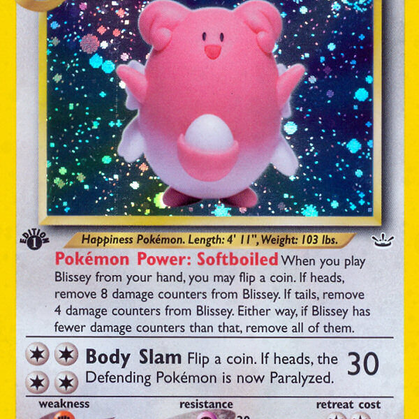 Blissey Pokemon Kaart