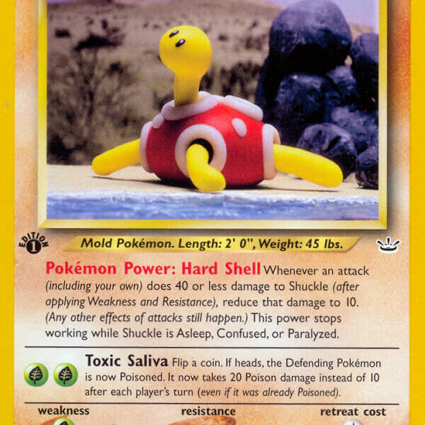 Shuckle Pokemon Kaart