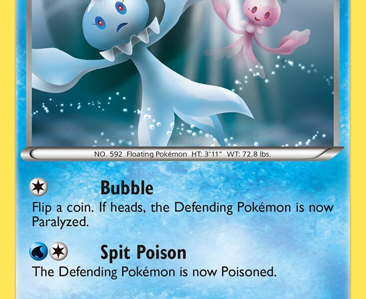 Frillish Pokemon Kaart