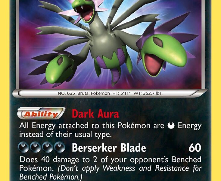 Hydreigon Pokemon Kaart