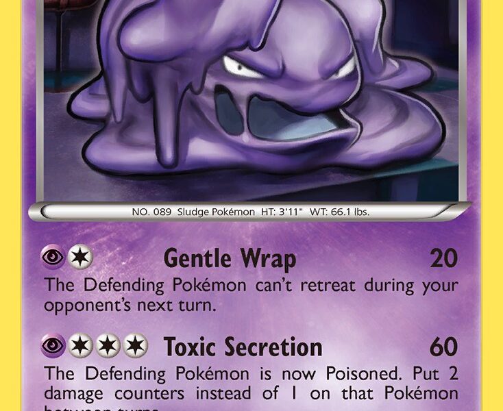 Muk Pokemon Kaart