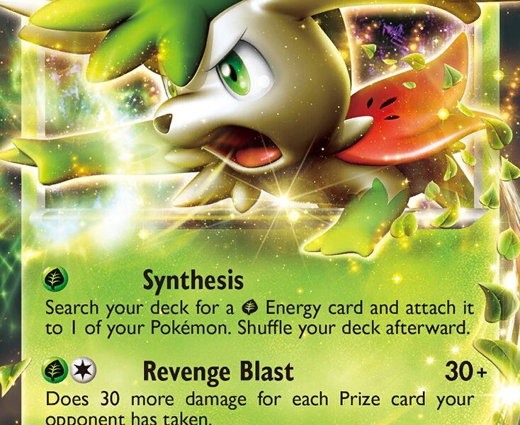Shaymin-EX Pokemon Kaart