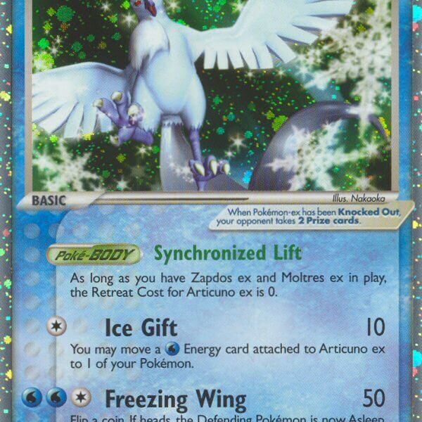 Articuno ex Pokemon Kaart