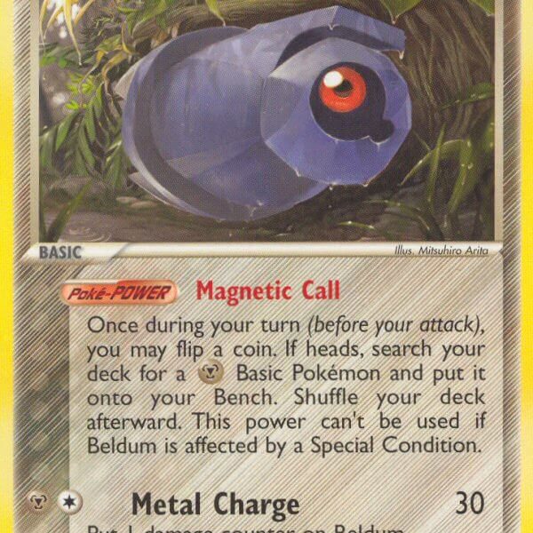 Beldum Pokemon Kaart