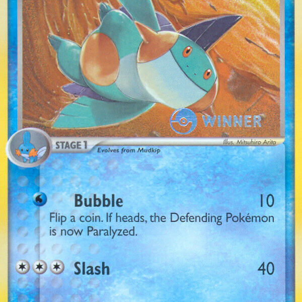 Marshtomp Pokemon Kaart