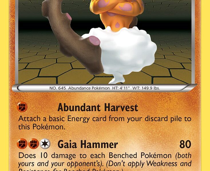 Landorus Pokemon Kaart