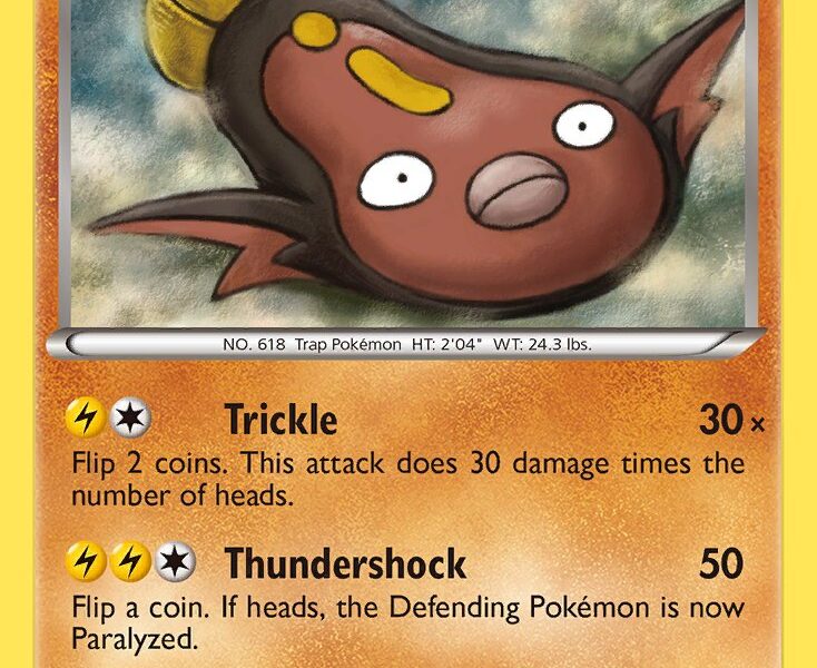 Stunfisk Pokemon Kaart