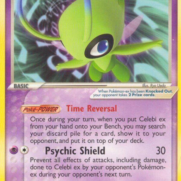 Celebi ex Pokemon Kaart