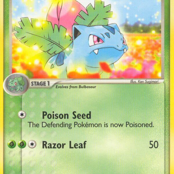 Ivysaur Pokemon Kaart