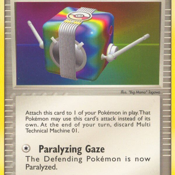 Multi Technical Machine 01 Pokemon Kaart