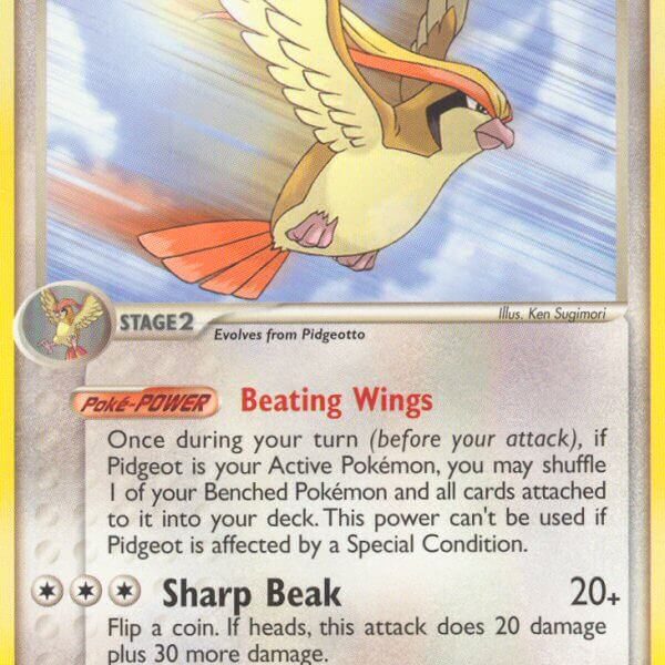 Pidgeot Pokemon Kaart