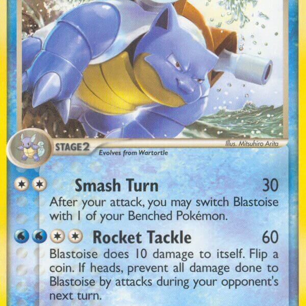 Blastoise Pokemon Kaart
