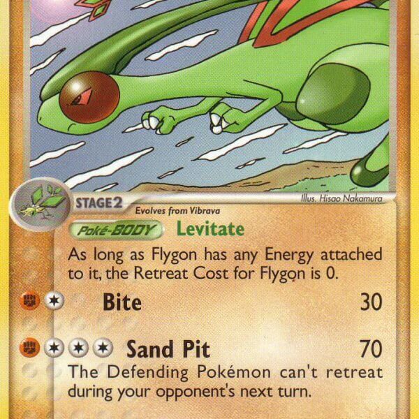 Flygon Pokemon Kaart