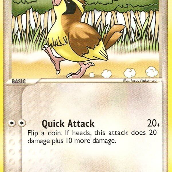 Pidgey Pokemon Kaart