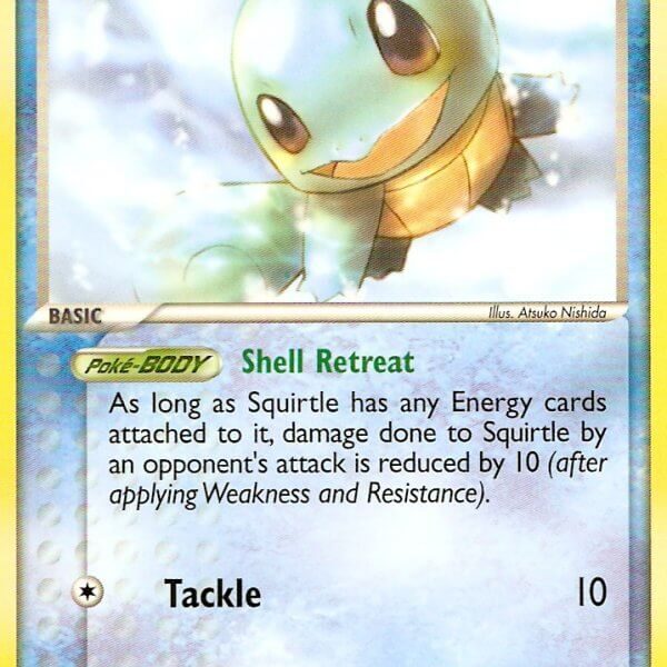Squirtle Pokemon Kaart