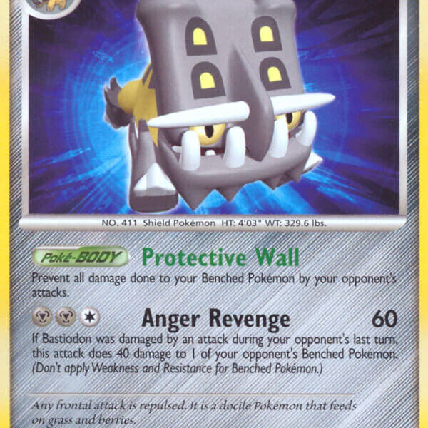 Bastiodon Pokemon Kaart