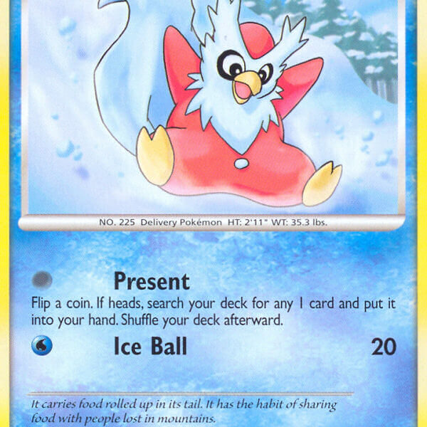Delibird Pokemon Kaart