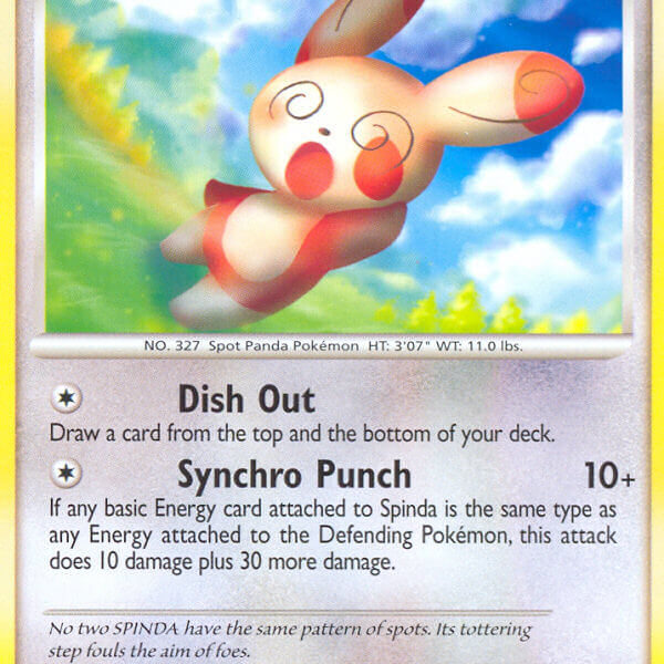 Spinda Pokemon Kaart