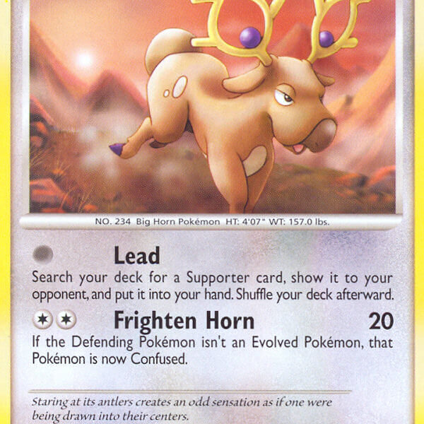 Stantler Pokemon Kaart
