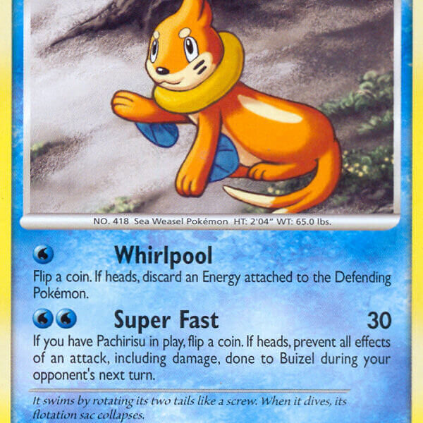 Buizel Pokemon Kaart