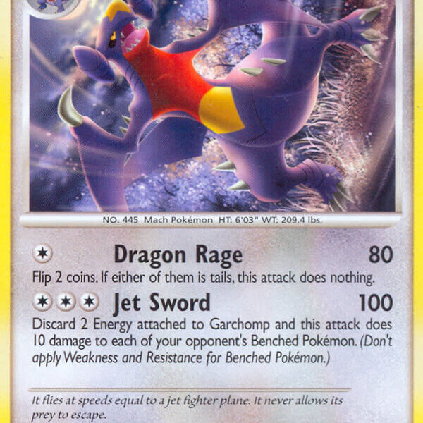 Garchomp Pokemon Kaart