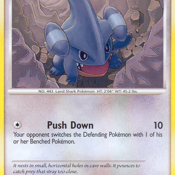 Gible Pokemon Kaart