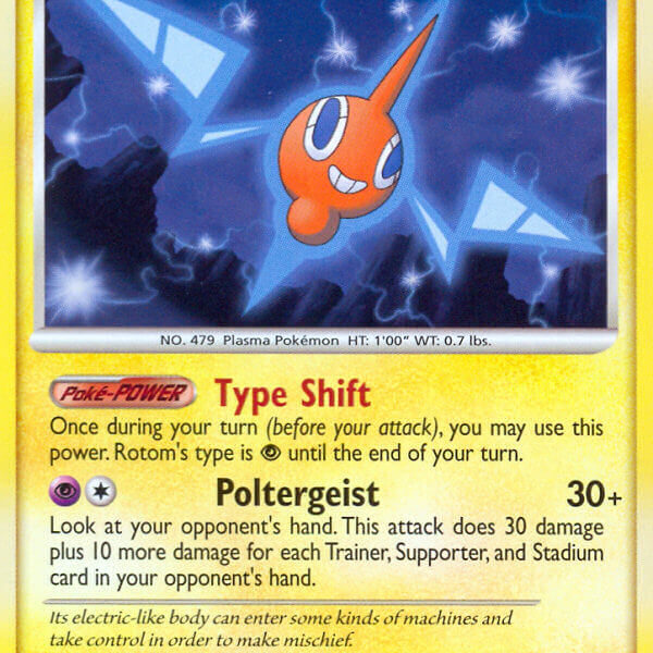 Rotom Pokemon Kaart