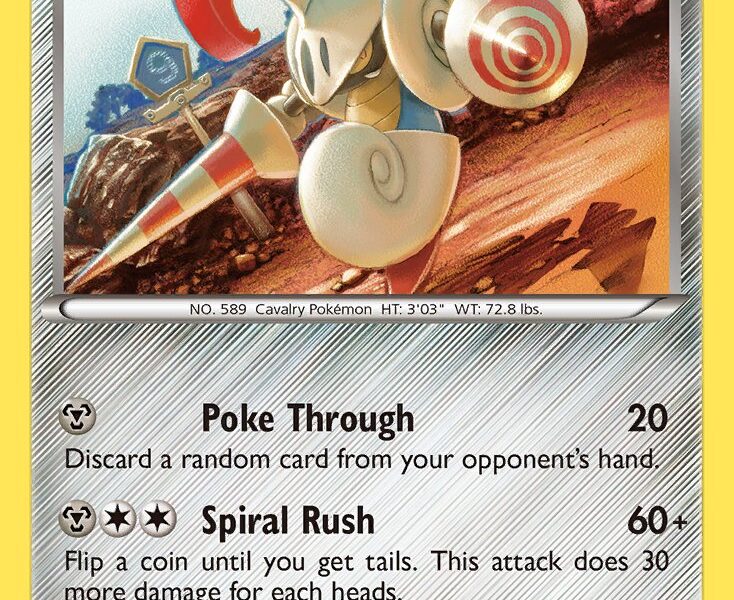 Escavalier Pokemon Kaart