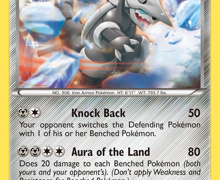 Aggron Pokemon Kaart