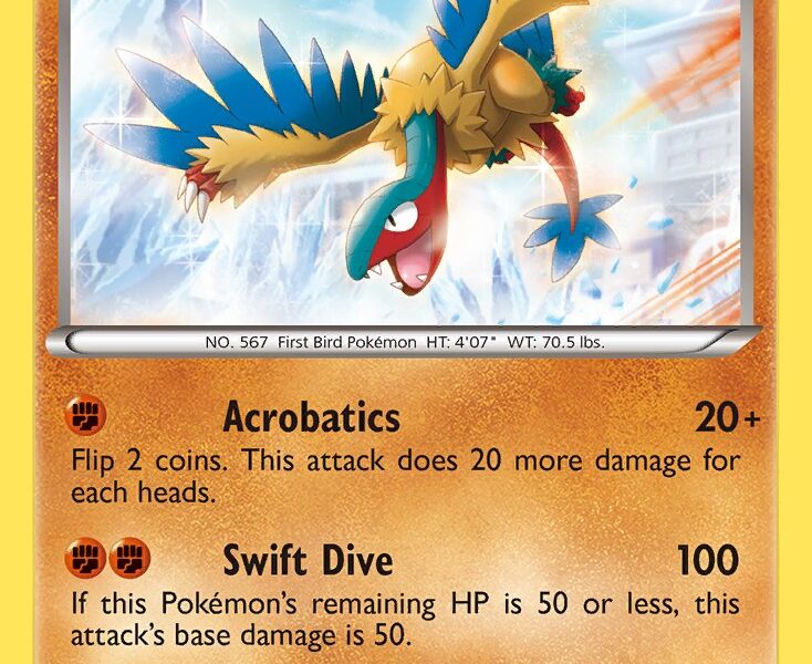 Archeops Pokemon Kaart
