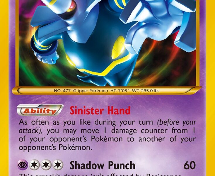 Dusknoir Pokemon Kaart