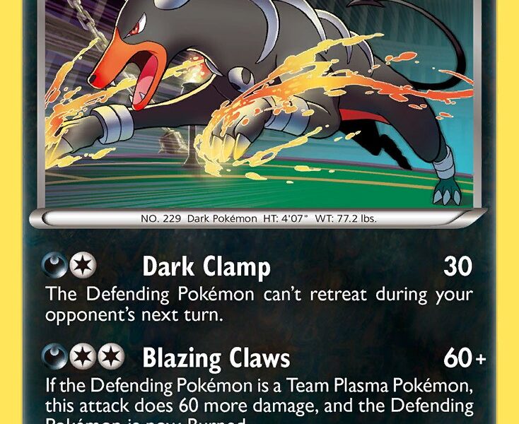 Houndoom Pokemon Kaart
