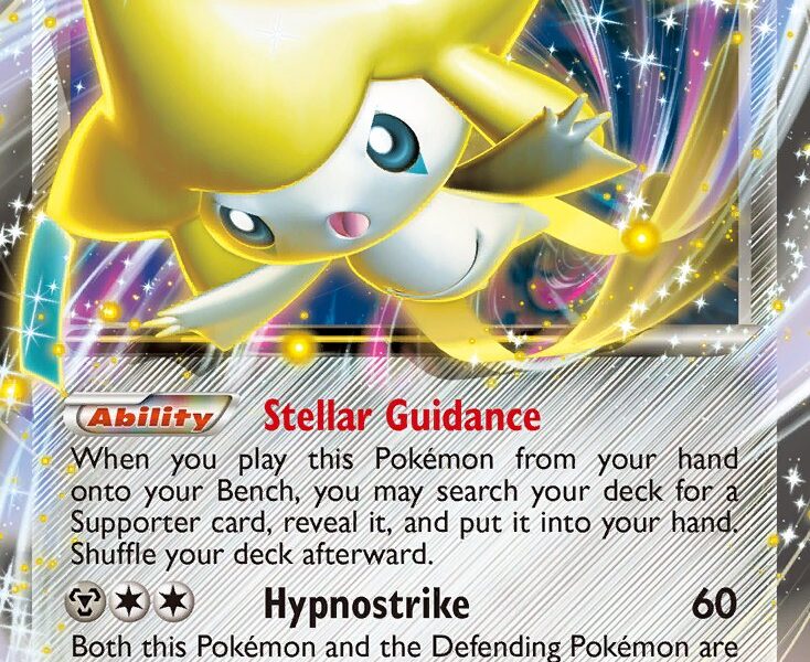 Jirachi-EX Pokemon Kaart