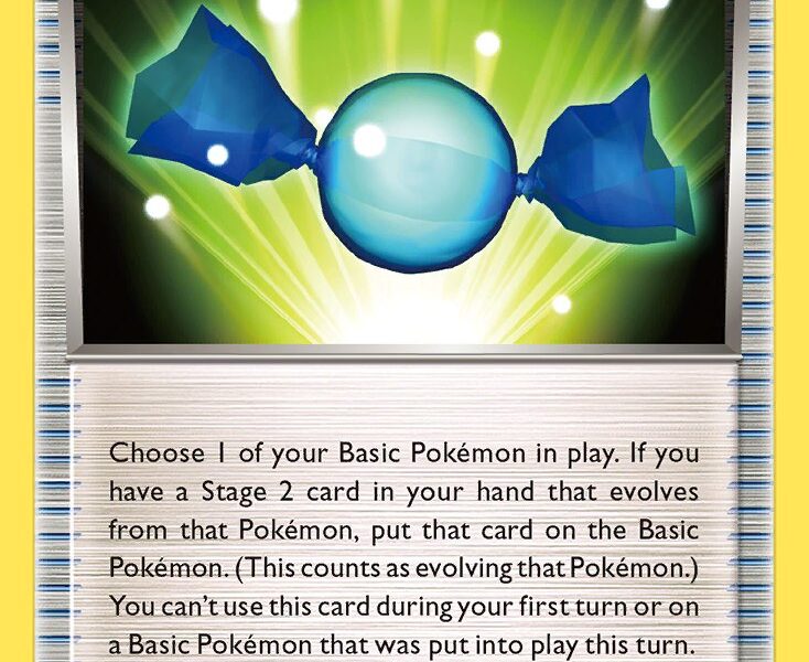 Rare Candy Pokemon Kaart
