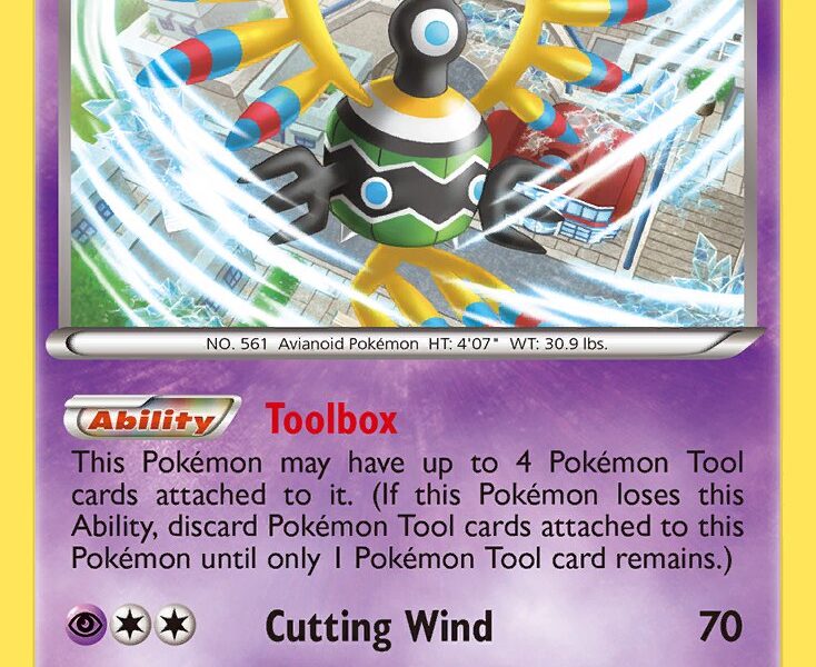 Sigilyph Pokemon Kaart