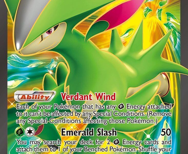 Virizion-EX Pokemon Kaart